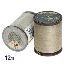 FUJIX Ltd. 富士克 2 條 Crafthouse 絎縫線, 131讓·米色, 12個