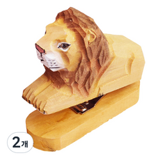 木質動物系列訂書機, 獅子, 2個