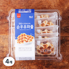 삼립 순우유 와플, 36g, 10개입, 4개