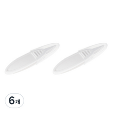 Baumarket 嬰兒耳鼻鑷子 白色, 6個, 1入