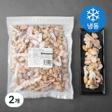 서풍앤쿡 가리비해물모듬 (냉동), 1kg, 2개