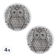 Beauty Pop 冬季版圓形美甲印花板, 29, 4個