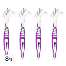gleen 假牙專用牙刷 紫色, 1入, 8個