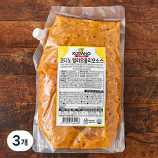 코다노 알리오 올리오 소스, 2kg, 3개