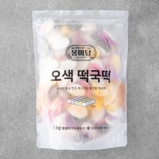 몽미당 오색 떡국떡, 1kg, 1개