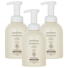 AVCA 香氛保濕泡沫洗手乳 白麝香, 500ml, 3瓶