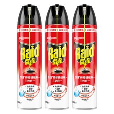 Raid 雷達 快速蟑螂螞蟻藥 無味, 550ml, 3罐