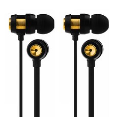 메니폭스 이어폰 2p 150-MFO 골드블랙