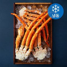 러시아산 킹크랩 섹션 (냉동), 2.1kg(2L, 3편), 1박스