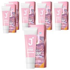 제이숲 컬러제이 컬러 트리트먼트, 도쿄 핑크, 6개