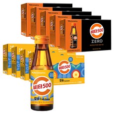 비타500 칼슘 50p + 비타500 제로 50p, 1세트, 100ml