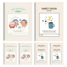 YOUNGART 學生聽寫筆記本, 10個, 隨機發貨