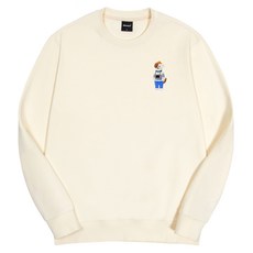 okstar 迷你攝影師 Brodog 刺繡特厚雙面棉大學T 1SSP006