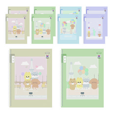 펜피아 2000 초등 1~6 스프링 영어노트, 랜덤발송, 10개