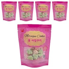 Garlic Bakery 花朵蛋白霜餅乾, 20g, 5包