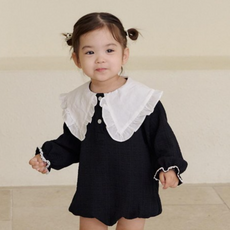 BEBENINE 嬰幼兒荷葉邊連身衣