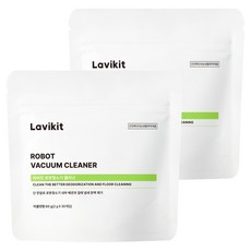 La vikit 掃地機器人清潔劑 錠狀, 2個, 60g