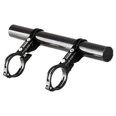 GUB 加工碳素雙延長器自行車電動踢板配件, 黑色