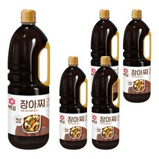 백설 장아찌간장소스, 1.75L, 5개