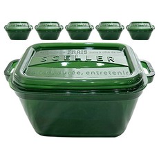 sceller 果凍PP食物保鮮盒, 6個