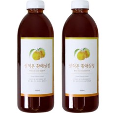 Dongsimgyeolnongwon 同心成熟的黃梅實清, 1000ml, 1入, 2個