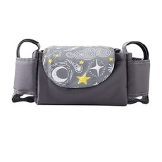 Momo Forest嬰兒車輔助包多功能收納包星星圖案, Star Pattern, 1入