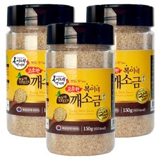 복이네먹거리 국산 고소한 참깨 100% 깨소금 굵은입자, 150g, 3개