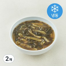 집반찬연구소 시래기 된장국 (냉동), 650g, 2개