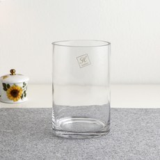 Glassco 圓形花瓶 3件組, 透明