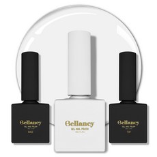 Looks bio Bellancy凝膠美甲一步膠+底膠+封層膠組, 1套, Bellancy Base 10ml+SN-03 Pure White 10ml+Bellancy Top 10ml