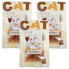 PARMIR 帕米爾 精緻貓點心 干貝嫩雞條, 40g, 3包