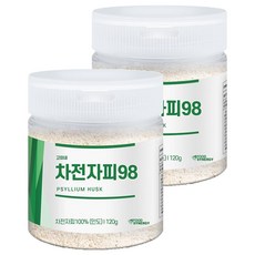 차전자피 순도98 용기, 2개, 120g