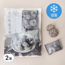 시루조아 흑임자 절구떡 (냉동), 500g, 1개입, 2개