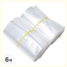 Green Vinyl 生活夾鏈袋, 15 x 25 cm, 100入, 6個