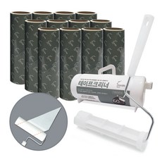 Home&Me 超強力斜切除塵滾筒 手柄 + 外殼 + 補充包 12入, 1套