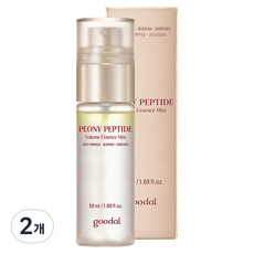 구달 피오니 펩타이드 주름 흔적 에센스 미스트, 50ml, 2개