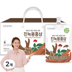 Haru Hwalyeok Cheonhoen Care真鹿茸紅蔘汁 30入, 2個, 2.1L