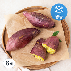 팜조아 맥반석 오븐에 구워 더 맛있는 아이스 군고구마 (냉동), 500g, 6개