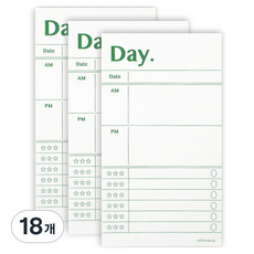 PAPERIAN List to Live By 便條紙, 80入, 日, 18個