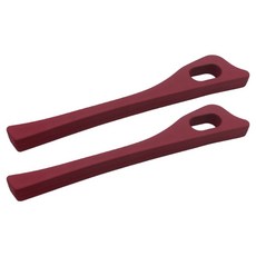 오토크루 폴리우레탄 차량 시트틈새 쿠션 AC-S3, 와인, 2개