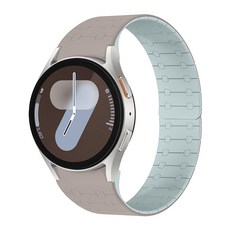 Imall Galaxy Watch 超輕量 Air Fit 矽膠磁吸錶帶, 灰藍色, 1個