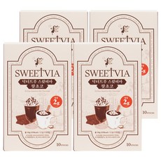 Sweetvia Dr.True SweetBee熱巧克力, 13.5g, 10條, 4盒