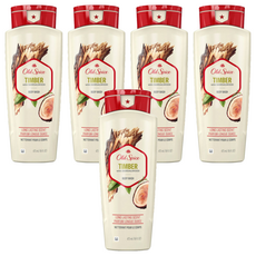 [쿠팡수입] 올드스파이스 프레셔 컬렉션 팀버 바디 워시, 473ml, 5개