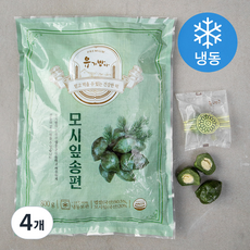 유기방아 모시잎 송편 (냉동), 800g, 1개입, 4개