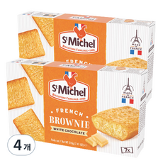 St Michel 白巧克力布朗尼 7包入, 210g, 4盒