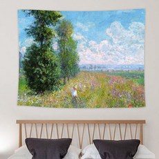 MA 立體感手繪掛毯, 綠色鄉村