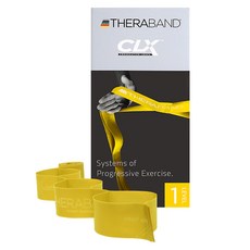 세라밴드 CLX + 운동매뉴얼, 옐로우(1단계), 1개
