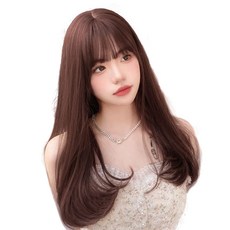 GABAL WITH June 素色C字捲接髮 50cm 195g, 深棕色, 1個
