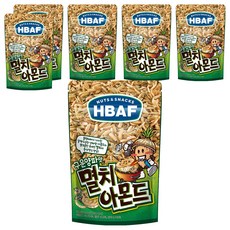 바프 구운양파맛 멸치 아몬드, 300g, 6개