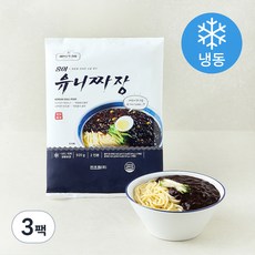 미인중식홍야 홍야 유니짜장 2인분 (냉동), 920g, 3팩